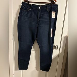 Levi Strauss, ladies, high rise , skinny jeans, size 20